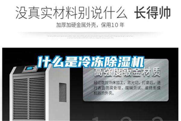 什么是冷凍除濕機(jī)