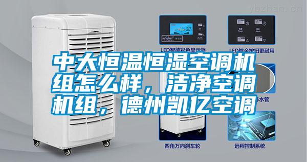 中大恒溫恒濕空調(diào)機(jī)組怎么樣，潔凈空調(diào)機(jī)組，德州凱億空調(diào)