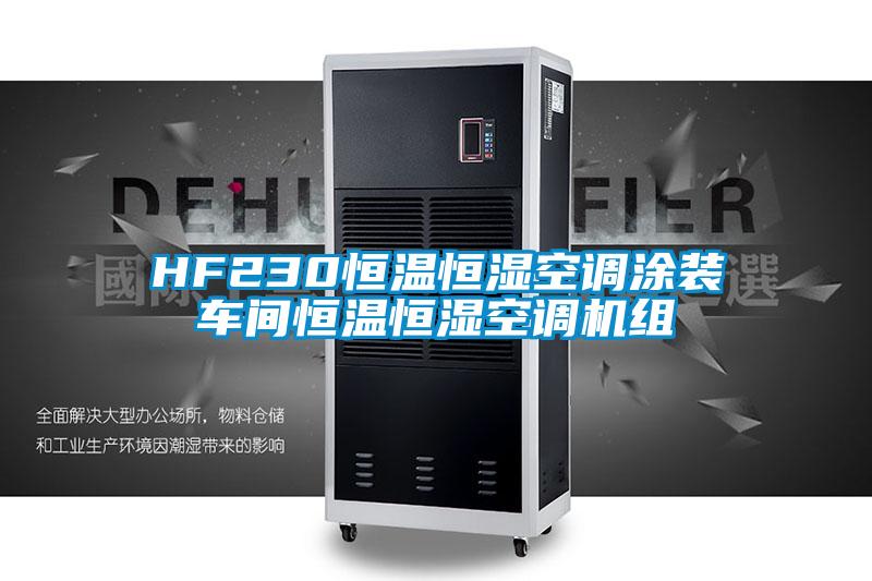 HF230恒溫恒濕空調(diào)涂裝車間恒溫恒濕空調(diào)機組