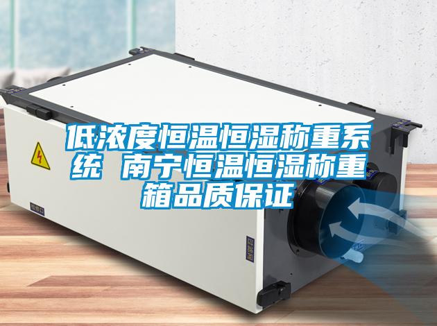 低濃度恒溫恒濕稱(chēng)重系統(tǒng) 南寧恒溫恒濕稱(chēng)重箱品質(zhì)保證