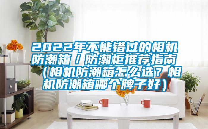 2022年不能錯過的相機防潮箱／防潮柜推薦指南（相機防潮箱怎么選？相機防潮箱哪個牌子好）