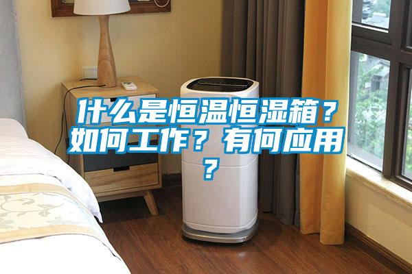 什么是恒溫恒濕箱？如何工作？有何應(yīng)用？