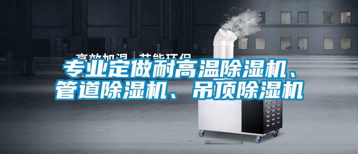 專業(yè)定做耐高溫除濕機、管道除濕機、吊頂除濕機