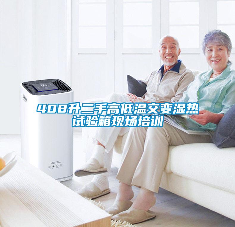 408升二手高低溫交變濕熱試驗箱現(xiàn)場培訓(xùn)