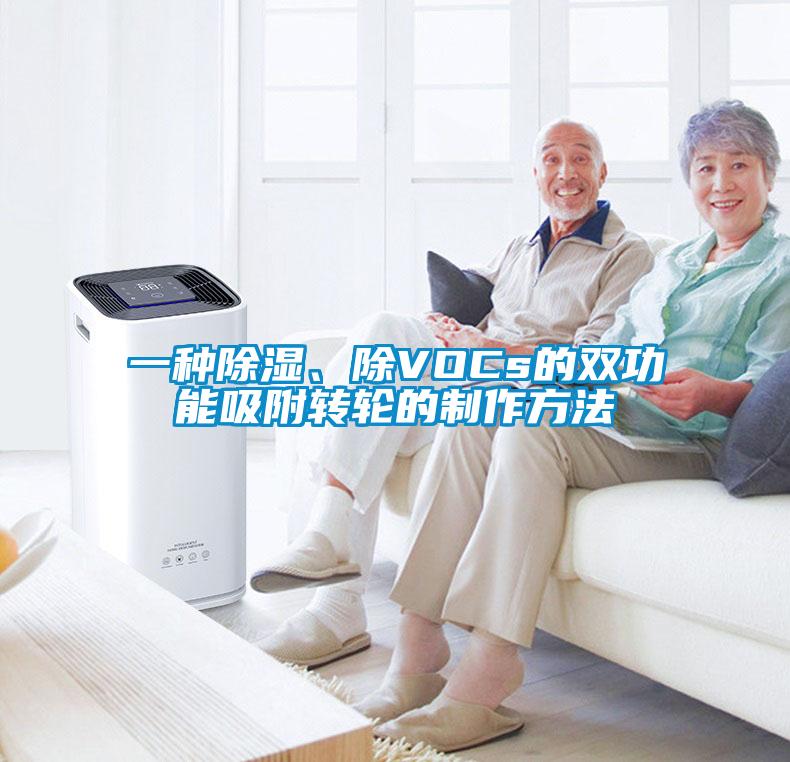 一種除濕、除VOCs的雙功能吸附轉輪的制作方法