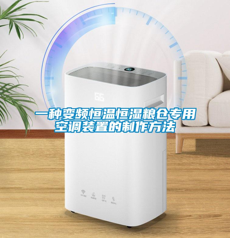 一種變頻恒溫恒濕糧倉專用空調(diào)裝置的制作方法