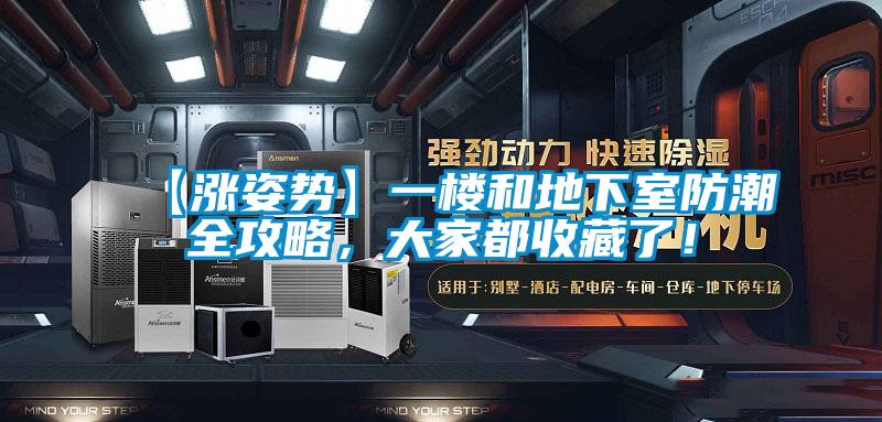 【漲姿勢】一樓和地下室防潮全攻略，大家都收藏了！