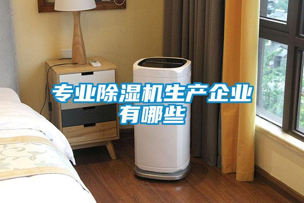 專業(yè)除濕機生產企業(yè)有哪些
