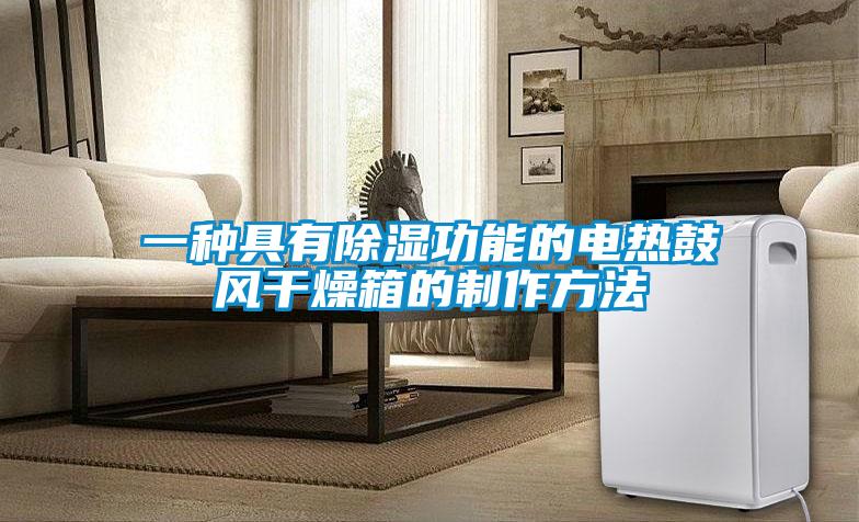 一種具有除濕功能的電熱鼓風干燥箱的制作方法
