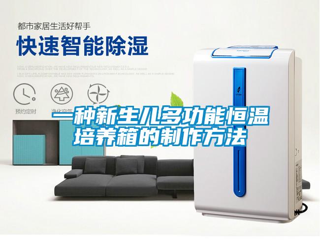 一種新生兒多功能恒溫培養(yǎng)箱的制作方法