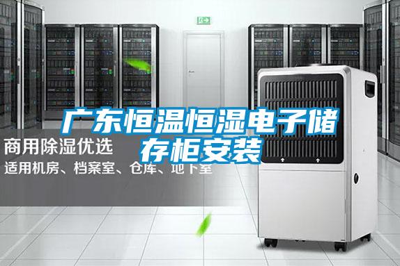廣東恒溫恒濕電子儲(chǔ)存柜安裝