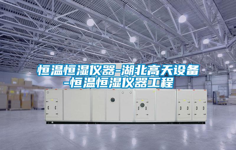 恒溫恒濕儀器-湖北高天設備-恒溫恒濕儀器工程
