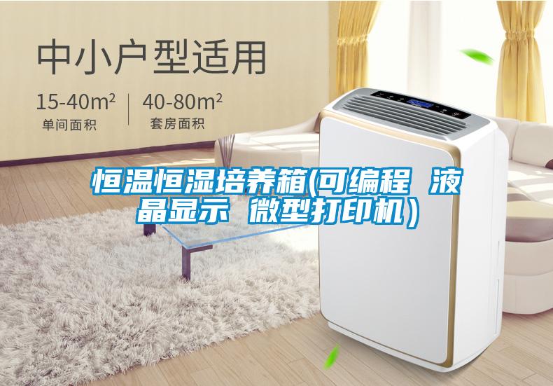 恒溫恒濕培養(yǎng)箱(可編程 液晶顯示 微型打印機）