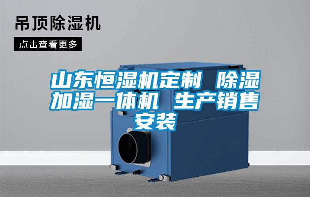 山東恒濕機定制 除濕加濕一體機 生產(chǎn)銷售安裝