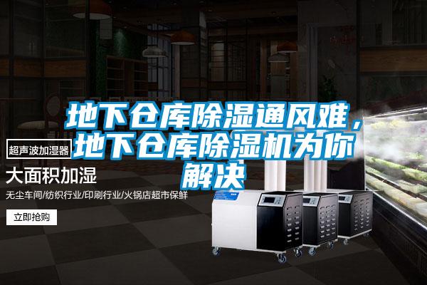 地下倉庫除濕通風(fēng)難，地下倉庫除濕機(jī)為你解決