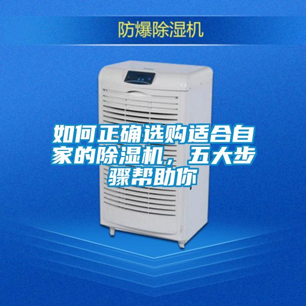 如何正確選購適合自家的除濕機，五大步驟幫助你