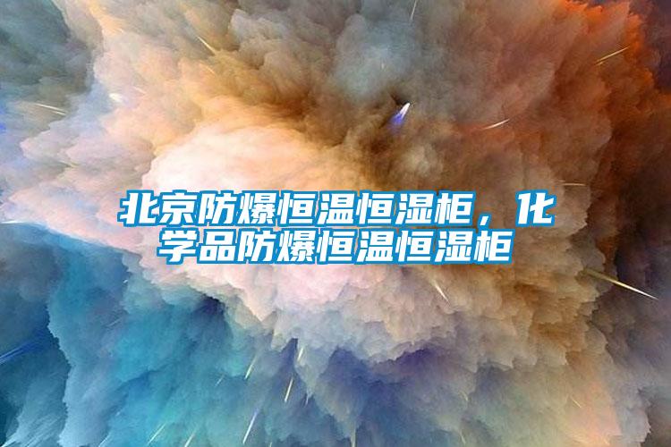 北京防爆恒溫恒濕柜，化學(xué)品防爆恒溫恒濕柜