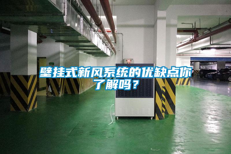 壁掛式新風(fēng)系統(tǒng)的優(yōu)缺點(diǎn)你了解嗎？