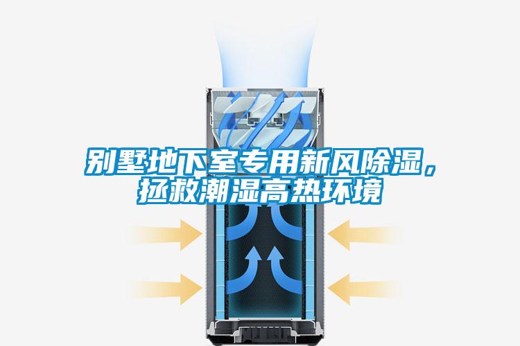 別墅地下室專用新風(fēng)除濕，拯救潮濕高熱環(huán)境
