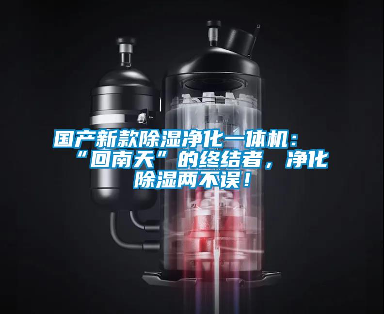 國產(chǎn)新款除濕凈化一體機(jī)：“回南天”的終結(jié)者，凈化除濕兩不誤！