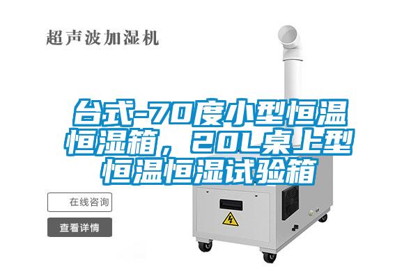 臺式-70度小型恒溫恒濕箱，20L桌上型恒溫恒濕試驗箱