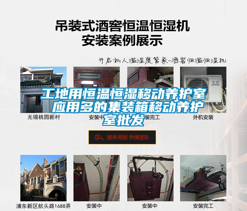 工地用恒溫恒濕移動養(yǎng)護室 應(yīng)用多的集裝箱移動養(yǎng)護室批發(fā)
