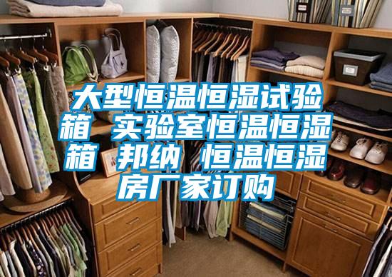 大型恒溫恒濕試驗(yàn)箱 實(shí)驗(yàn)室恒溫恒濕箱 邦納 恒溫恒濕房廠家訂購
