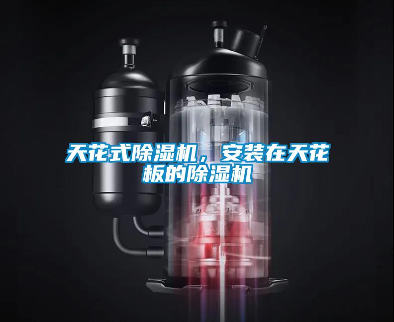 天花式除濕機，安裝在天花板的除濕機