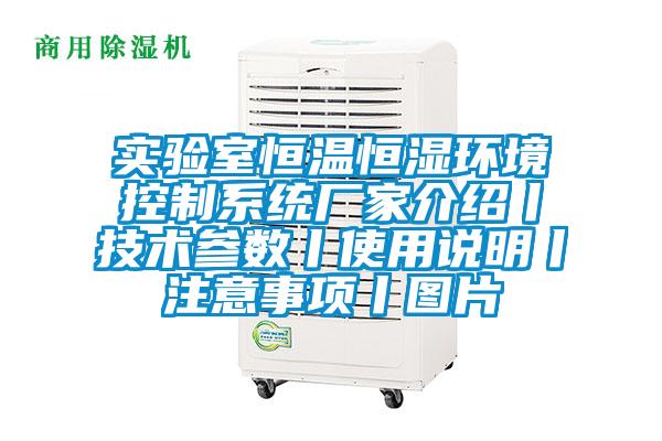 實驗室恒溫恒濕環(huán)境控制系統(tǒng)廠家介紹丨技術參數(shù)丨使用說明丨注意事項丨圖片