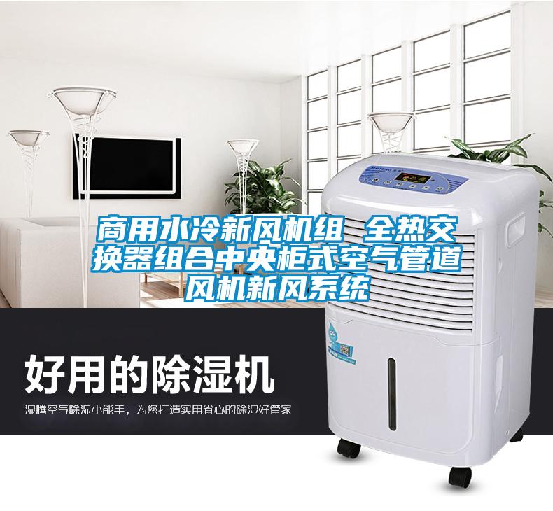 商用水冷新風機組 全熱交換器組合中央柜式空氣管道風機新風系統(tǒng)