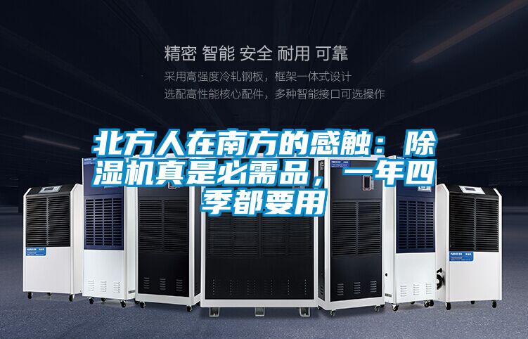 北方人在南方的感觸：除濕機(jī)真是必需品，一年四季都要用