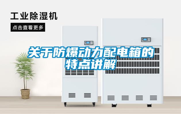 關(guān)于防爆動力配電箱的特點講解