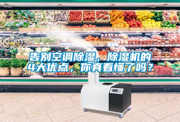 告別空調(diào)除濕，除濕機的4大優(yōu)點，你真看懂了嗎？