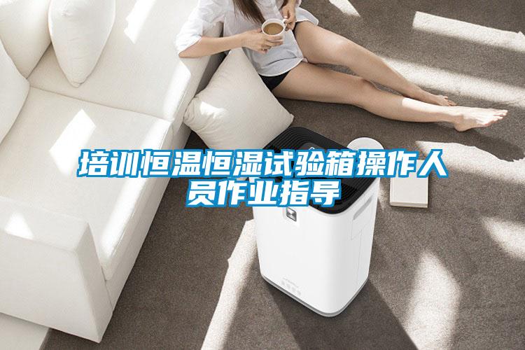 培訓(xùn)恒溫恒濕試驗箱操作人員作業(yè)指導(dǎo)
