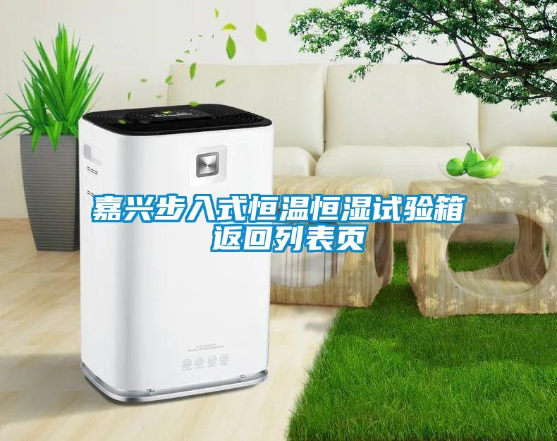 嘉興步入式恒溫恒濕試驗(yàn)箱 返回列表頁(yè)