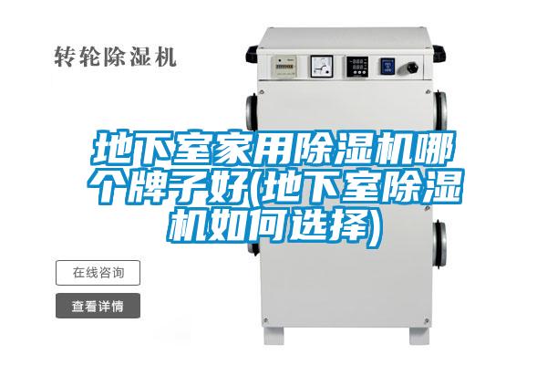 地下室家用除濕機(jī)哪個牌子好(地下室除濕機(jī)如何選擇)