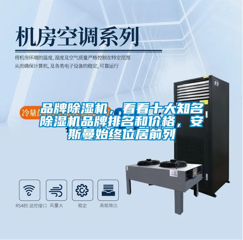 品牌除濕機，看看十大知名除濕機品牌排名和價格，安斯曼始終位居前列