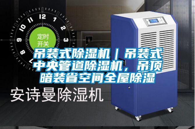 吊裝式除濕機(jī)｜吊裝式中央管道除濕機(jī)，吊頂暗裝省空間全屋除濕