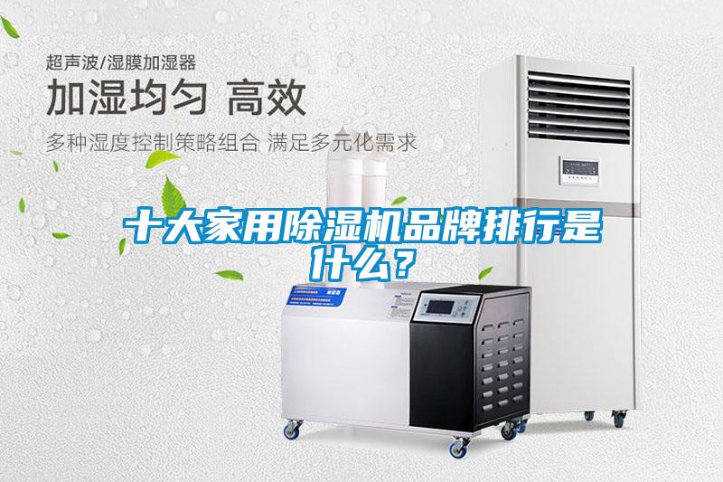 十大家用除濕機(jī)品牌排行是什么？