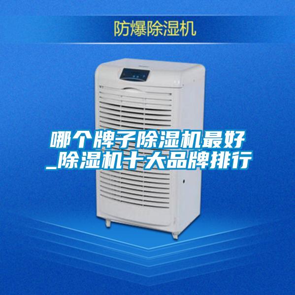 哪個(gè)牌子除濕機(jī)最好_除濕機(jī)十大品牌排行