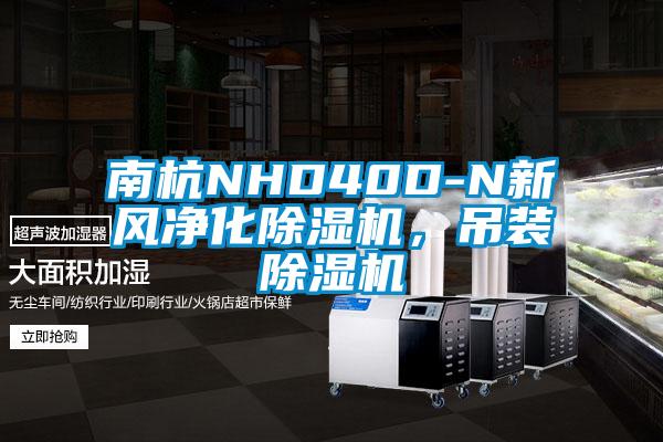 南杭NHD40D-N新風凈化除濕機，吊裝除濕機