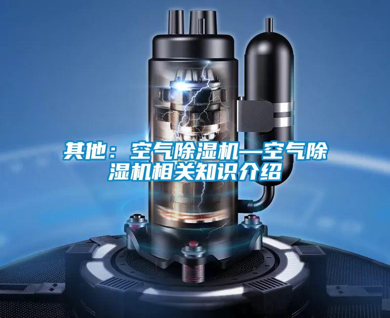 其他：空氣除濕機—空氣除濕機相關(guān)知識介紹