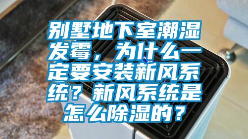 別墅地下室潮濕發(fā)霉，為什么一定要安裝新風(fēng)系統(tǒng)？新風(fēng)系統(tǒng)是怎么除濕的？