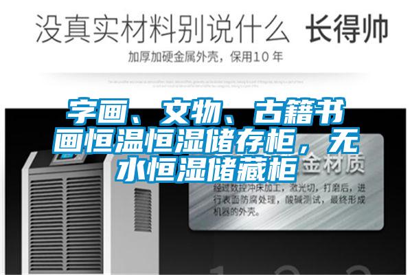 字畫(huà)、文物、古籍書(shū)畫(huà)恒溫恒濕儲(chǔ)存柜，無(wú)水恒濕儲(chǔ)藏柜