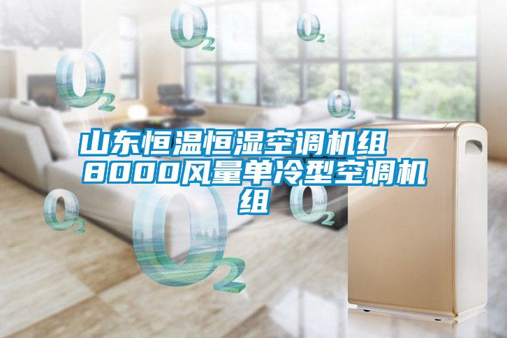 山東恒溫恒濕空調(diào)機組  8000風(fēng)量單冷型空調(diào)機組