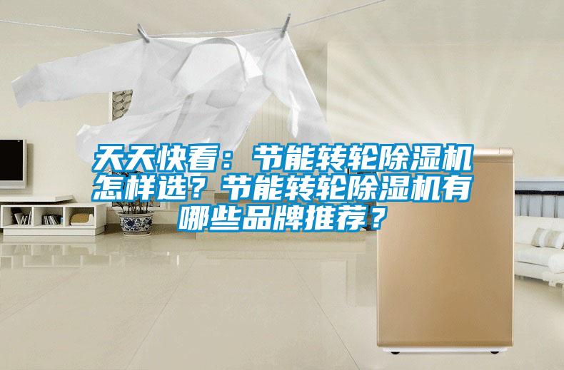 天天快看：節(jié)能轉(zhuǎn)輪除濕機(jī)怎樣選？節(jié)能轉(zhuǎn)輪除濕機(jī)有哪些品牌推薦？