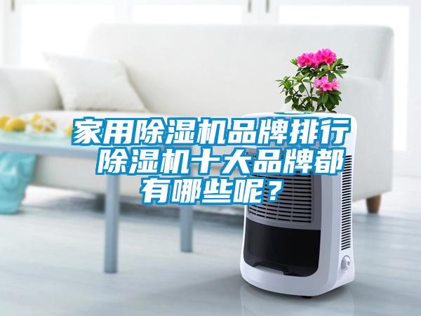 家用除濕機(jī)品牌排行 除濕機(jī)十大品牌都有哪些呢？