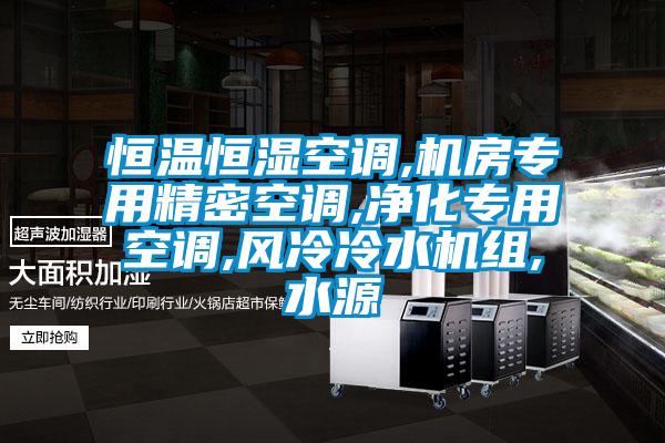恒溫恒濕空調(diào),機房專用精密空調(diào),凈化專用空調(diào),風冷冷水機組,水源