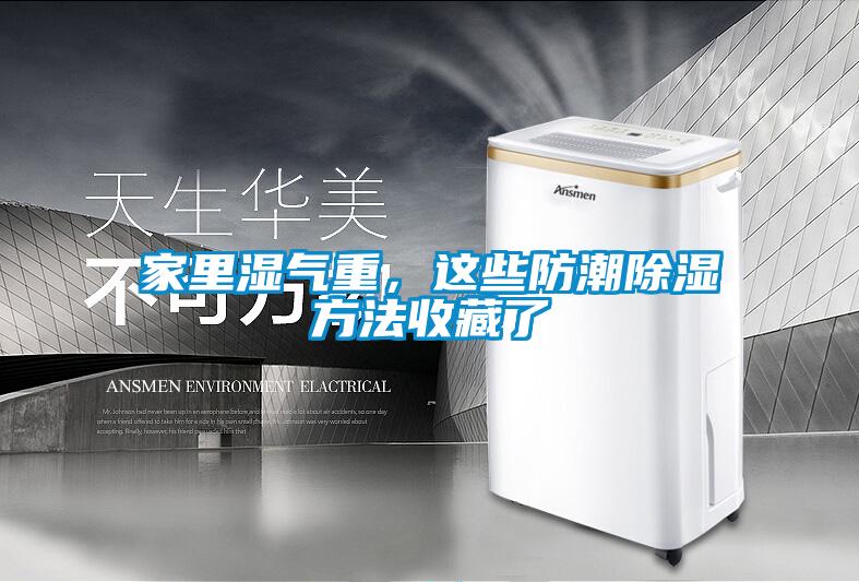 家里濕氣重，這些防潮除濕方法收藏了