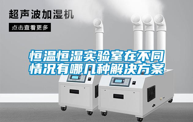 恒溫恒濕實(shí)驗(yàn)室在不同情況有哪幾種解決方案